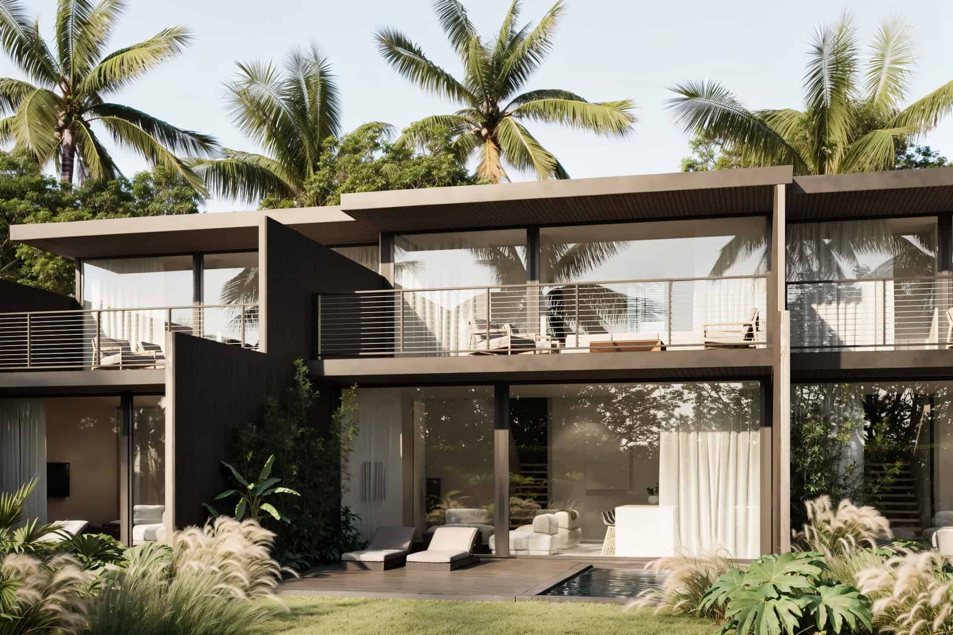 MODERN 2 BEDROOM VILLA CLOSE TO BEACH FOR SALE LEASEHOLD IN ULUWATU BE-957 